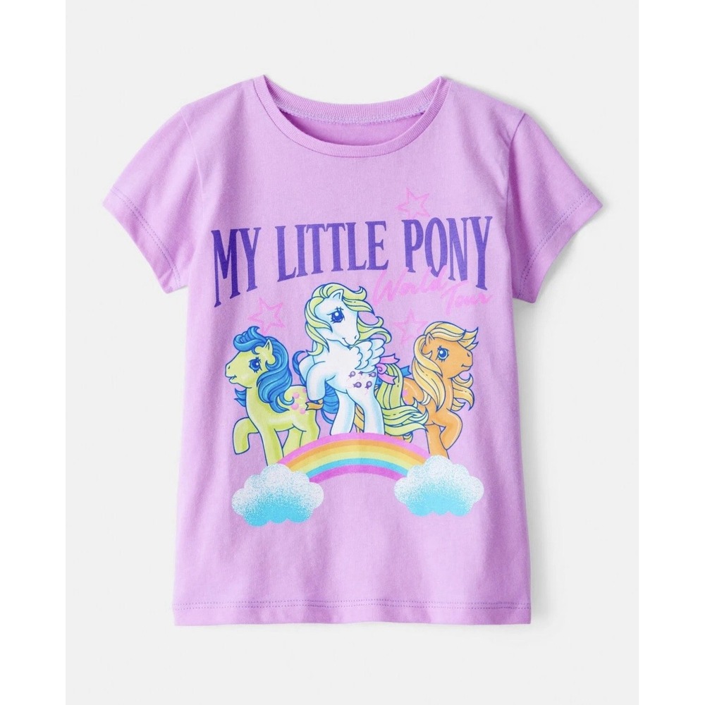 Size 2 Toddler Girl My Little Pony Short-Sleeve Graphic Tee - Purple